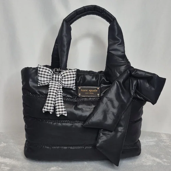 Kate Spade Nylon Bow Puffer Tote - Picture 5 of 17